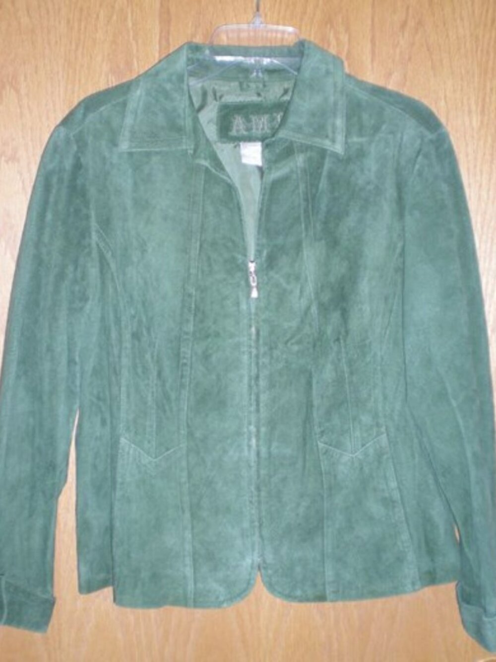 AMI Leather Suede Jacket